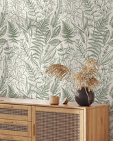 Leaves and Herbs Wallpaper